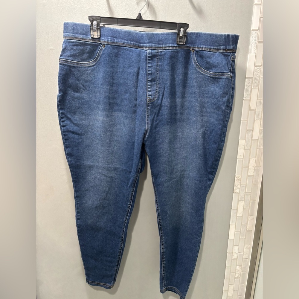 Women's Blue Stretch Denim Jeans